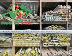 Thép hộp chữ nhật 13x26 được sử dụng trong nhiều lĩnh vực khác nhau