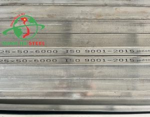Bảo quản thép 25x50 giúp đảm bảo chất lượng cho công trình