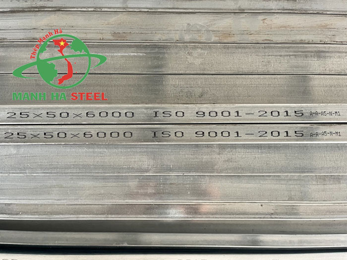 Bảo quản thép 25x50 giúp đảm bảo chất lượng cho công trình