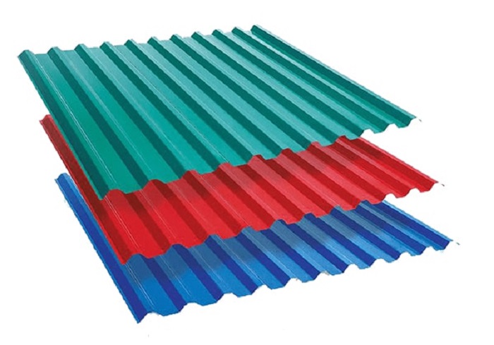 Tôn cán sóng gợn mái có tính thẩm mỹ cao, phù hợp với nhiều công trình