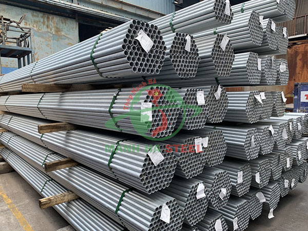 Giá ống thép Hòa Phát đen, mạ kẽm hôm nay mới nhất