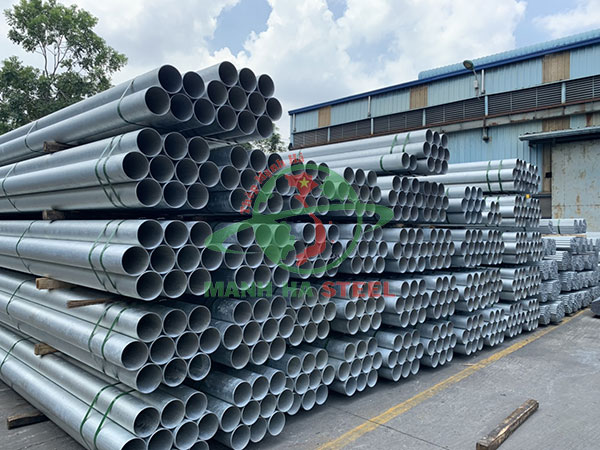 Ống thép mạ kẽm nhúng nóng Hòa Phát