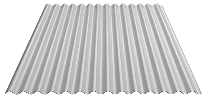 Tôn lạnh không màu (tôn lạnh trắng)