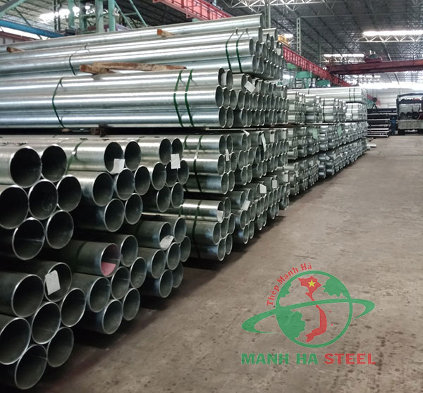 Kho thép ống đen, thép ống mạ kẽm luôn có sẵn hàng để phục vụ quý khách