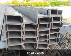 Vật Liệu Xây Dựng cung cấp thép hình U120 chất lượng cao